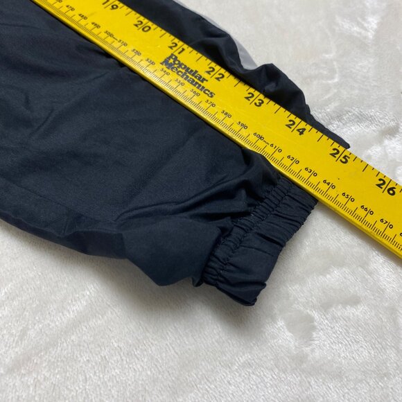 Nike 600‎ Mens Windbreaker Jacket Black & Gray XL Winter Warm - Picture 10 of 13